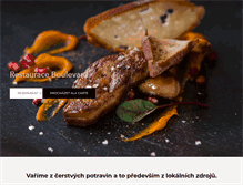 Tablet Screenshot of boulevardrestaurant.cz